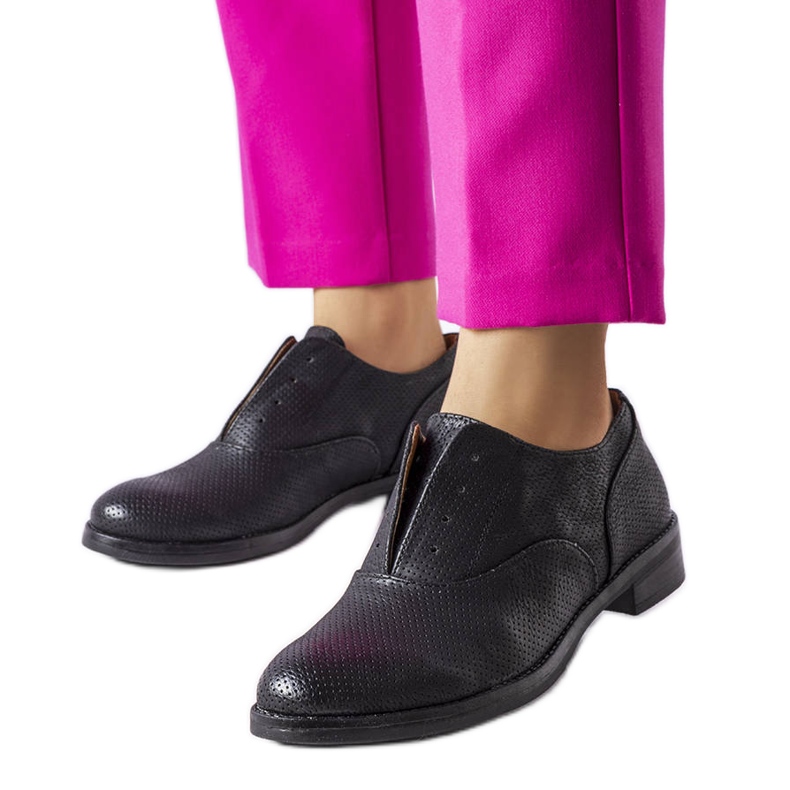 Svarta skor LS5379 Svarta