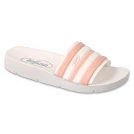 Befado barns flip-flops 067y004 beige-rosa