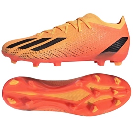 Adidas X Speedportal.2 Fg M GV9562 fotbollsskor orange apelsiner och röda