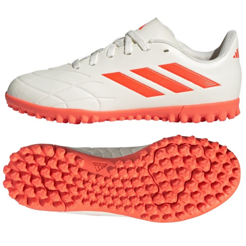 Adidas Copa Pure.4 Tf Jr GY9043 fotbollsskor mångfärgad vit