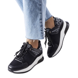 Svarta Vinceza sneakers