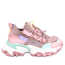 Correll Rosa damsneakers