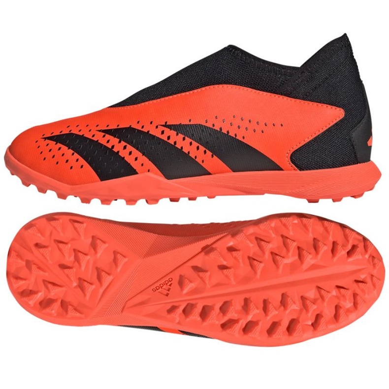 Adidas Predator Accuracy.3 Tf Ll Jr GW7091 fotbollsskor orange