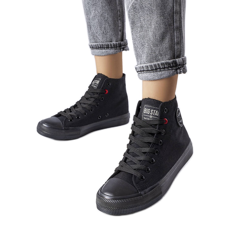 Svarta ankelboots Big Star T274033