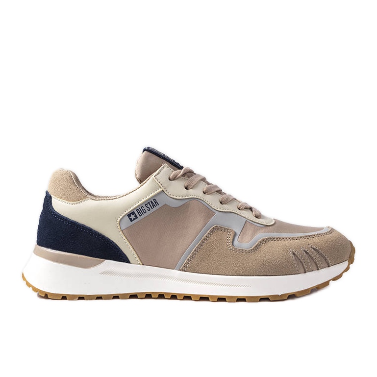 Big Star beige mocka sneakers LL174123