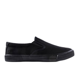 Big Star LL1742066 svarta slip-on sneakers