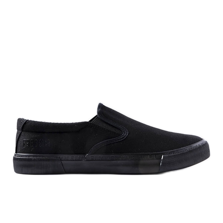 Big Star LL1742066 svarta slip-on sneakers