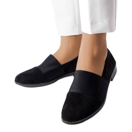 Svarta platta skor från Stoney