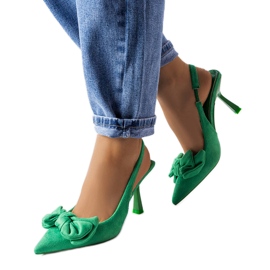 Gröna stift med rosett från Olengo