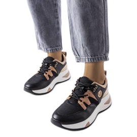 Svarta Vinceza sneakers