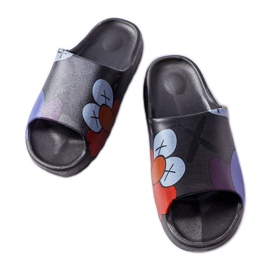 Svarta diabilder med slitbana och tryck