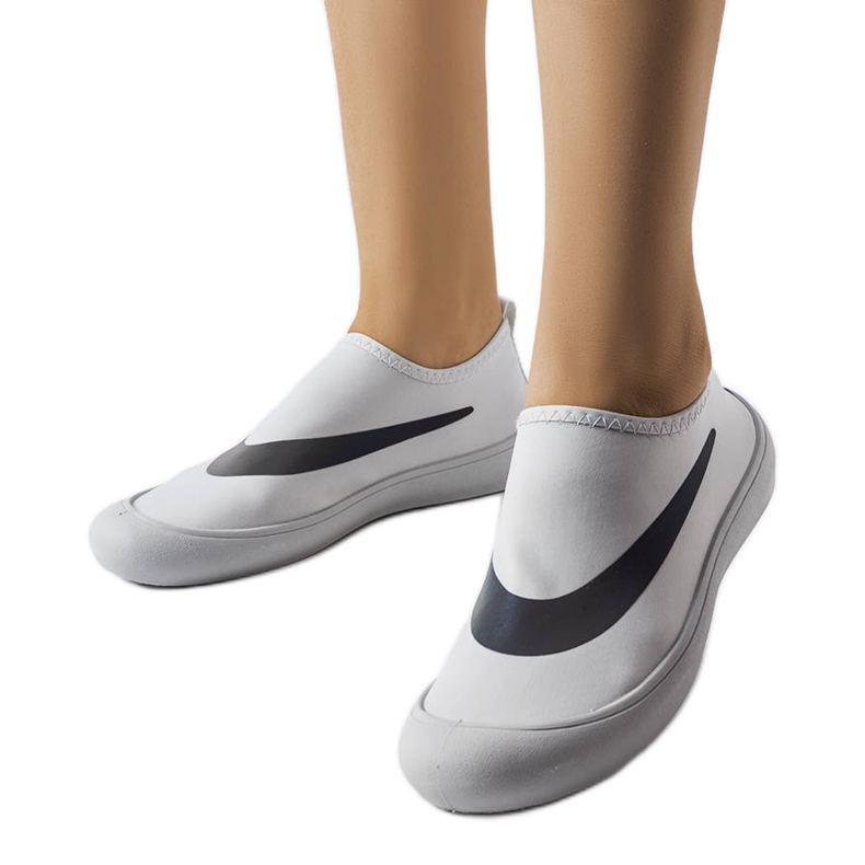 Gråa elastiska sneakers från Stover