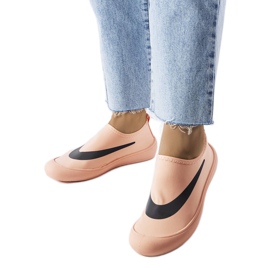 Stover rosa elastiska sneakers