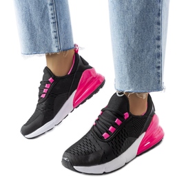 BM Court sneakers i svart och rosa