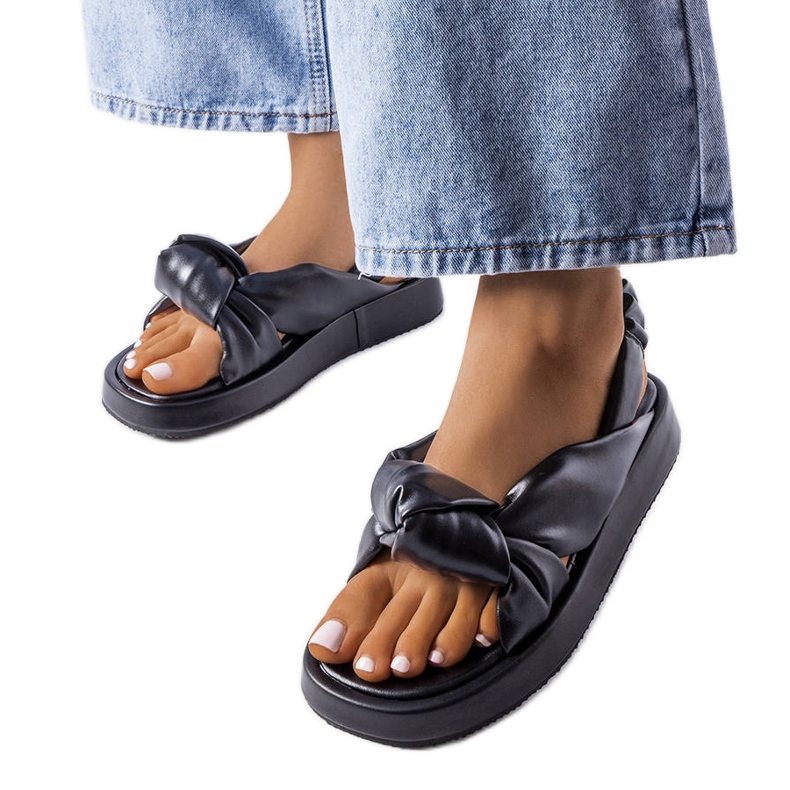 Svarta sandaler från Clarice