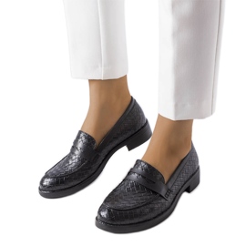 Deich svarta loafers