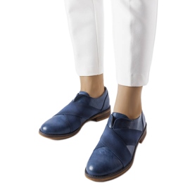 Marinblå skor LS5379