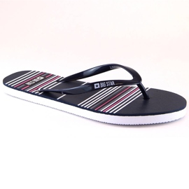 Svarta platta flip flops Big Star JJ274A351