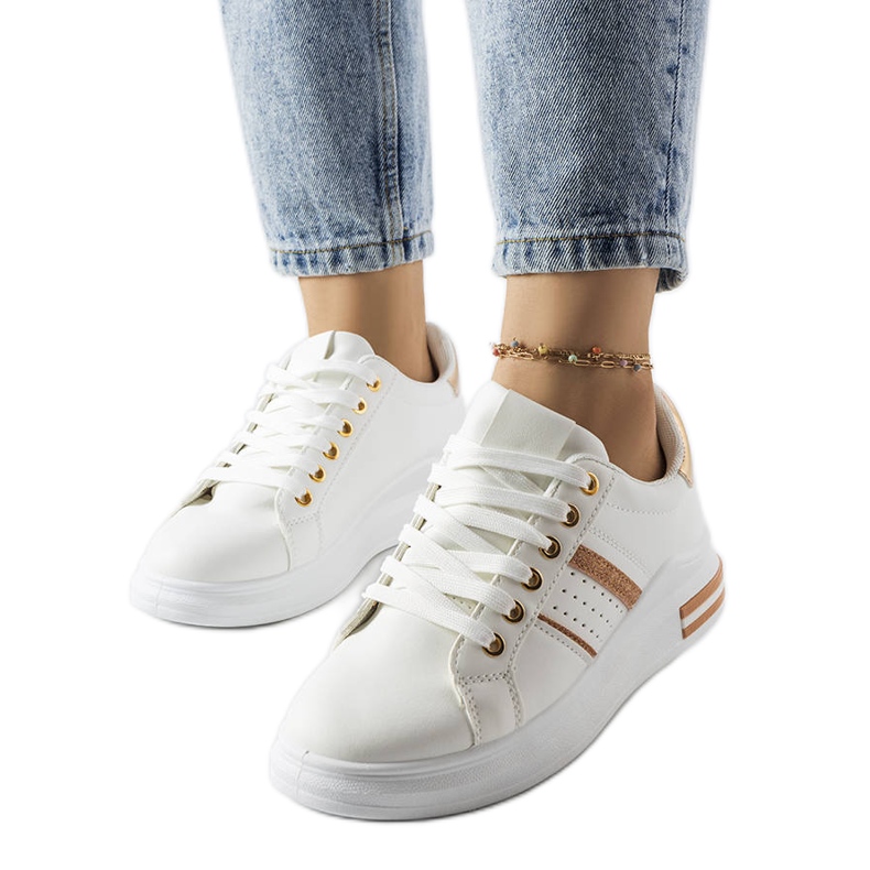 Lanoie vita platåsneakers