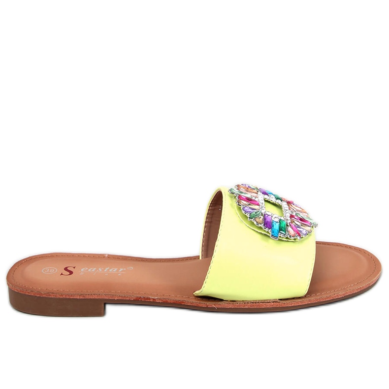 Seastar Lowell Grönfärgade stenrutschbanor gul