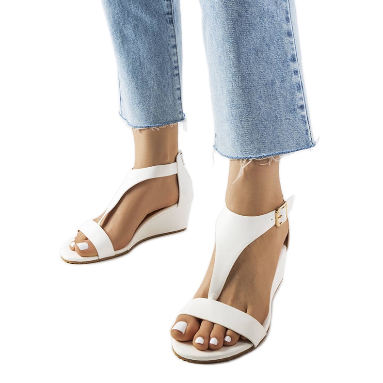 Vita sandaler från Durepos