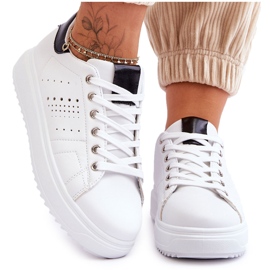 Sportskor för kvinnor Vita och svarta Var först!