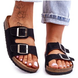 FB1 Slip-on sandaler dam Svart Destino