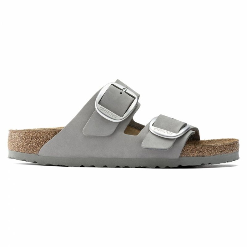 Birkenstock Arizona Big Buckle Tofflor W 1022154 grå
