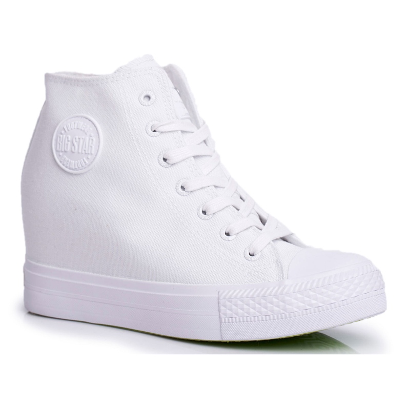 Dam Sneakers Big Star White FF274A192 vit