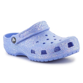 Clogs Crocs Classic Glitter Clog K Jr 206993-5Q6 blå