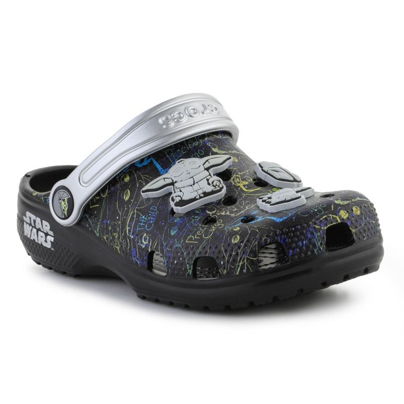 Träskor Crocs Classic Grogu Clog T Jr 207893-001 svart