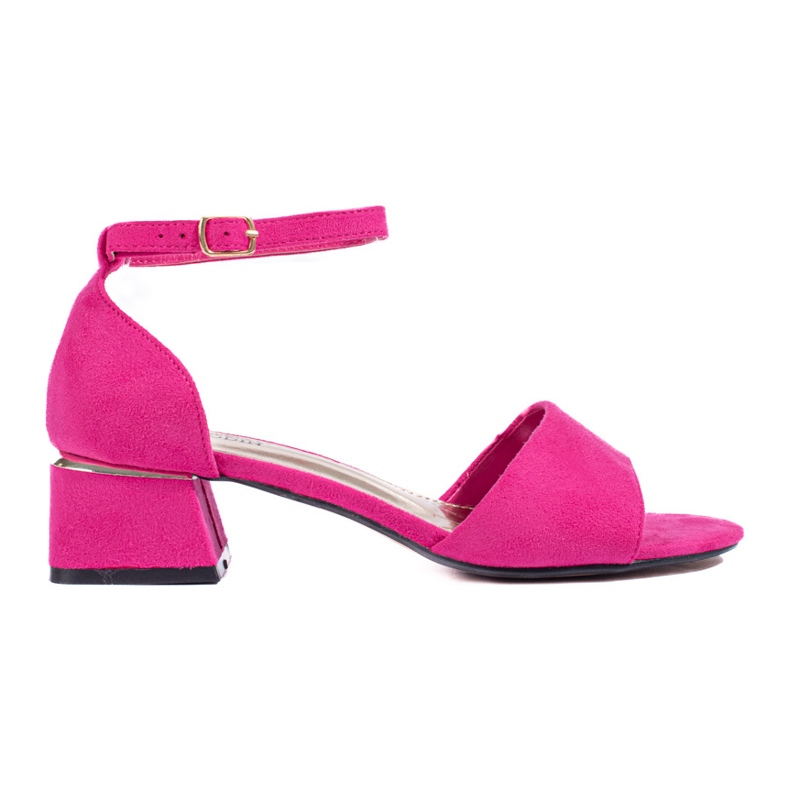 Shelovet Rosa sandaler med låg klack