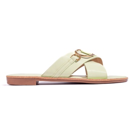 Gröna Shelovet-tofflor för kvinnor