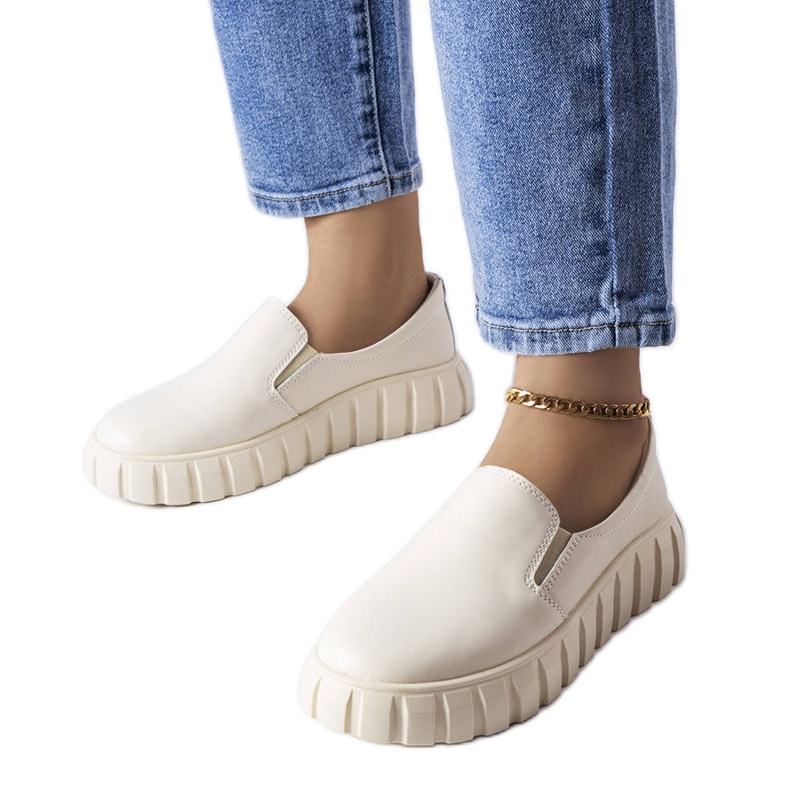 Beige brogues LS5379 Taupe