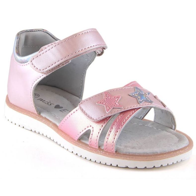 Kardborresandaler Miss Jr EVE427A rosa