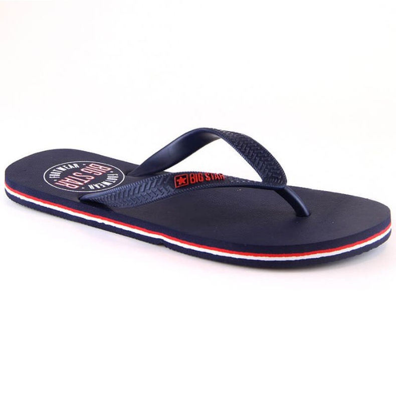 Big Star M JJ174537 marinblå flip-flops