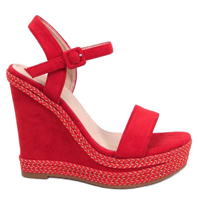 BM Wexler DK.RED kilsandaler röd