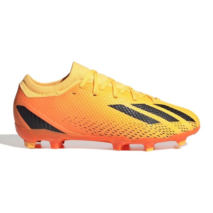 Adidas X Speedportal.3 Fg Jr GZ5072 fotbollsskor orange apelsiner och röda