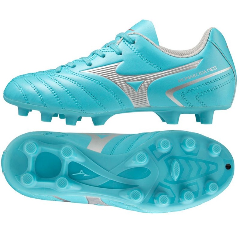 Skor Mizuno Monarcida Neo Ii Select Jr Md P1GB232525 blå