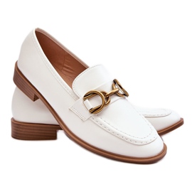 WS1 Klassiska Loafers dam Vita Lorien
