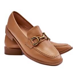 WS1 Klassiska Dam Loafers Brun Lorien