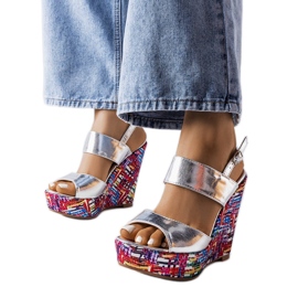 Silverprydda kilsandaler från Westtide silver-