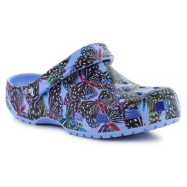 Slides Crocs Classic Butterfly clog moon W 208257-5Q7 purpur