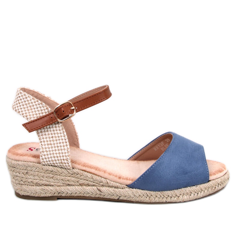 Eakes Blue espadrillesandaler blå