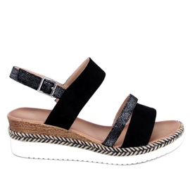 Kilsandaler från Frazier Black svart