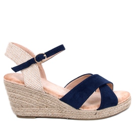 Willa Blue espadrillesandaler blå