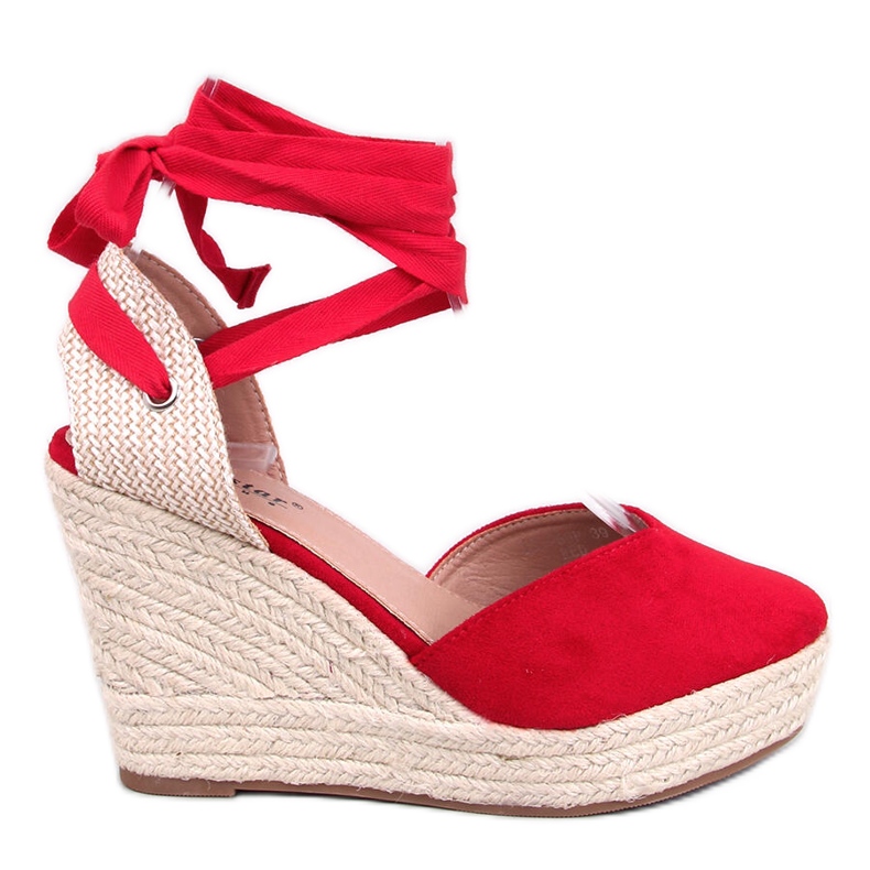 Francis Red espadrillor röd