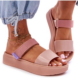 ZAXY Veganska kardborrtofflor HH285284 Naken rosa