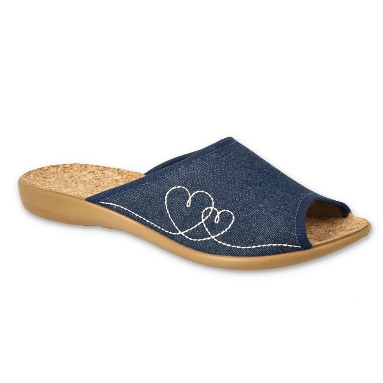 Befado damskor pu 254D145 blå