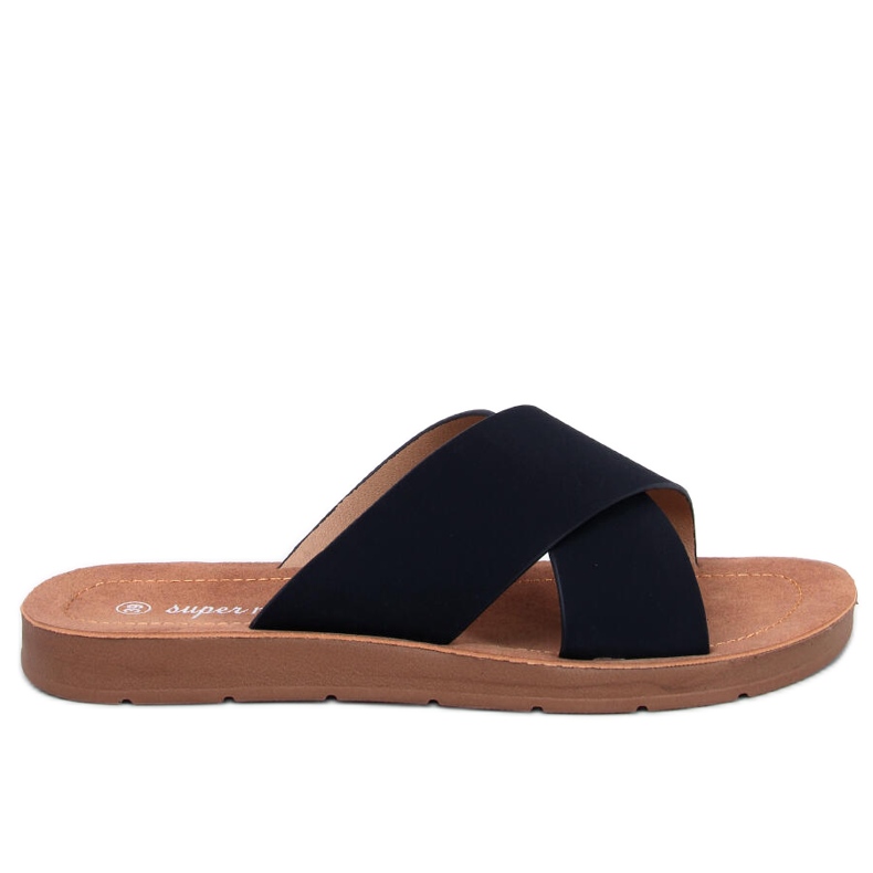 Ryan Black damtofflor svart